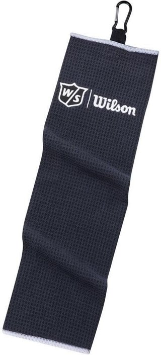 Wilson Staff Tri Fold serviette de golf, noir