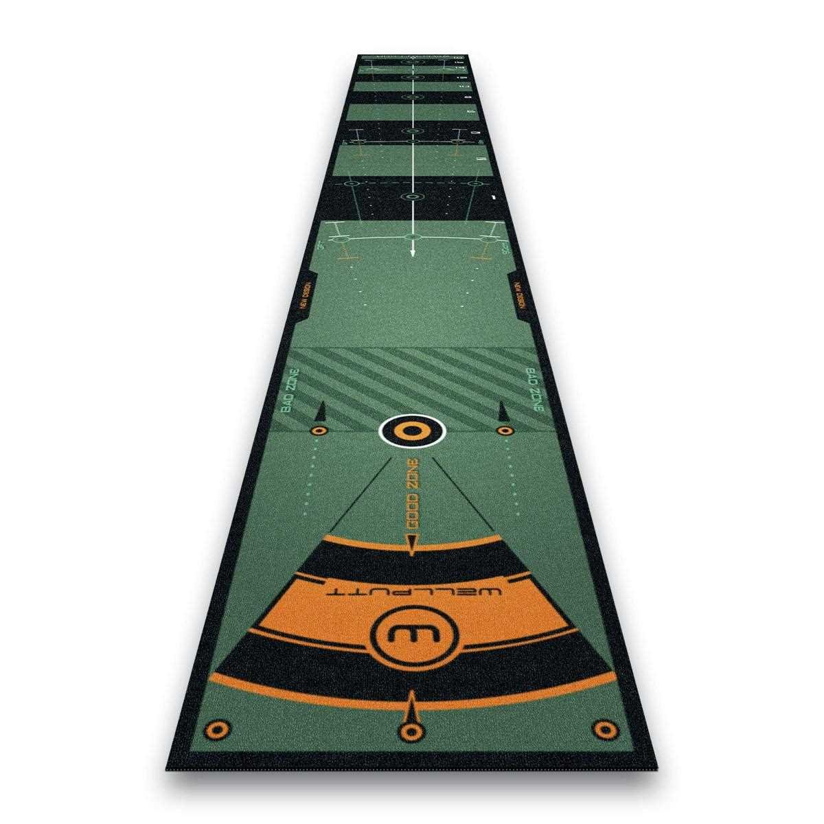 Wellputt Putting Mat - CLASSIC 13FT (4m), speed 10-11,5ft, vert