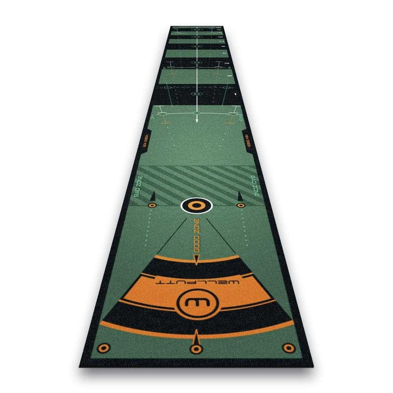 Wellputt Putting Mat - CLASSIC 13FT (4m), speed 10-11,5ft, vert