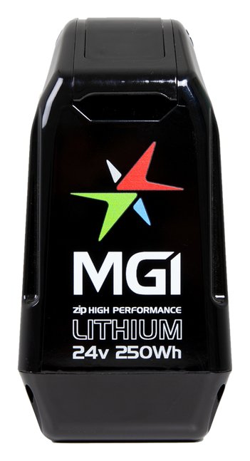 MGI 2024 ZIP 24V 250Wh Lithium Battery (18 holes) accessoire de chariot, noir