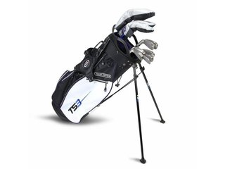 U.S. Kids Golf TS3-54 (137cm) v10 set de golf junior, graphite, noir/blanc/violet + stand bag