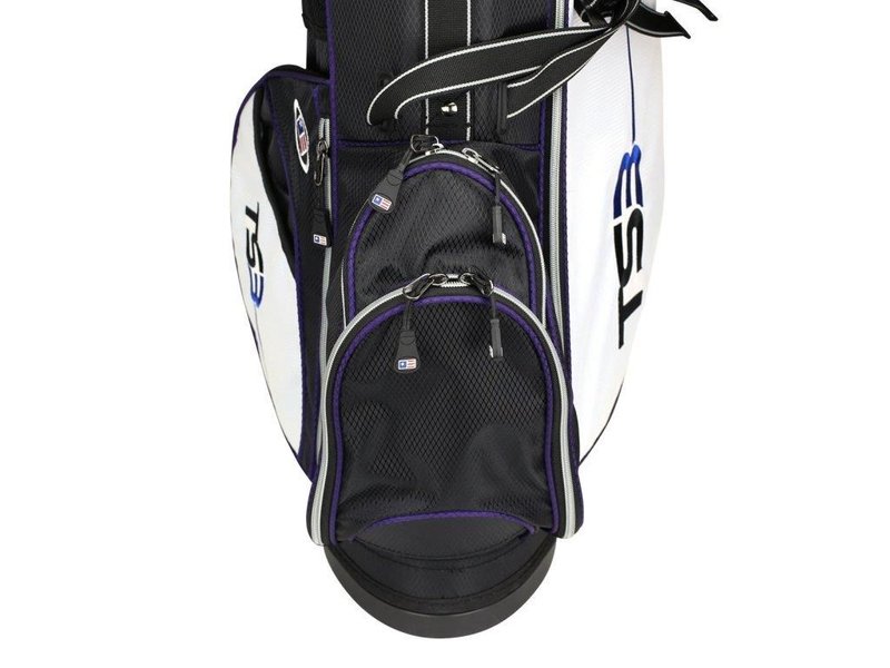 U.S. Kids Golf TS3-54 (137cm) v10 set de golf junior, graphite, noir/blanc/violet + stand bag