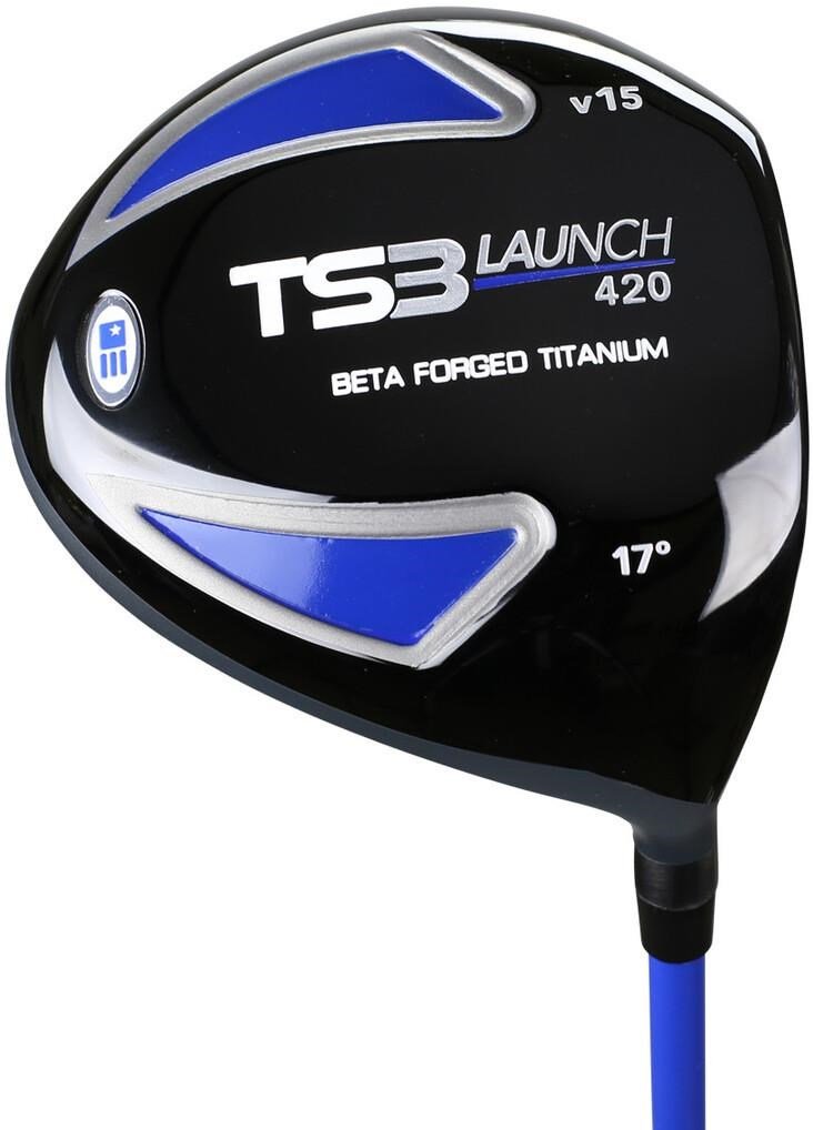 U.S. Kids Golf TS3-51 (130cm) V15 10-Club set de golf junior, graphite + sac trépied, royal/blanc/orange