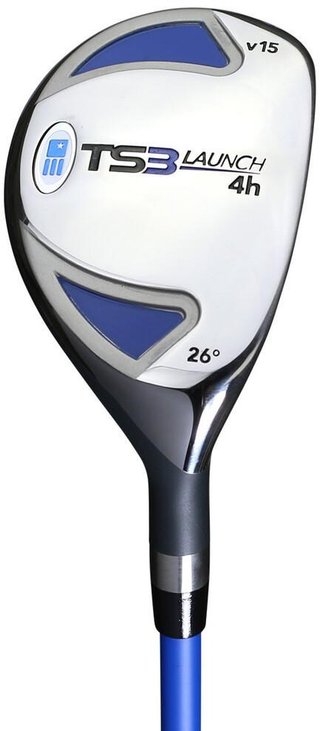 U.S. Kids Golf TS3-51 (130cm) V15 10-Club set de golf junior, graphite + sac trépied, royal/blanc/orange