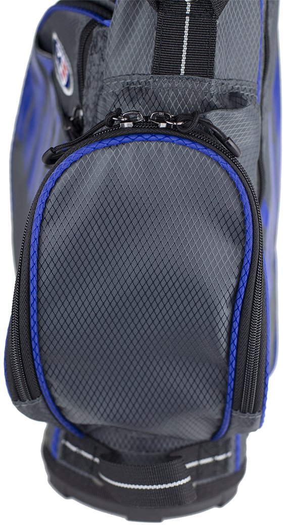 U.S. Kids Golf UL45 (114cm) WT25-s junior stand bag 2022, gris/bleu, 23"
