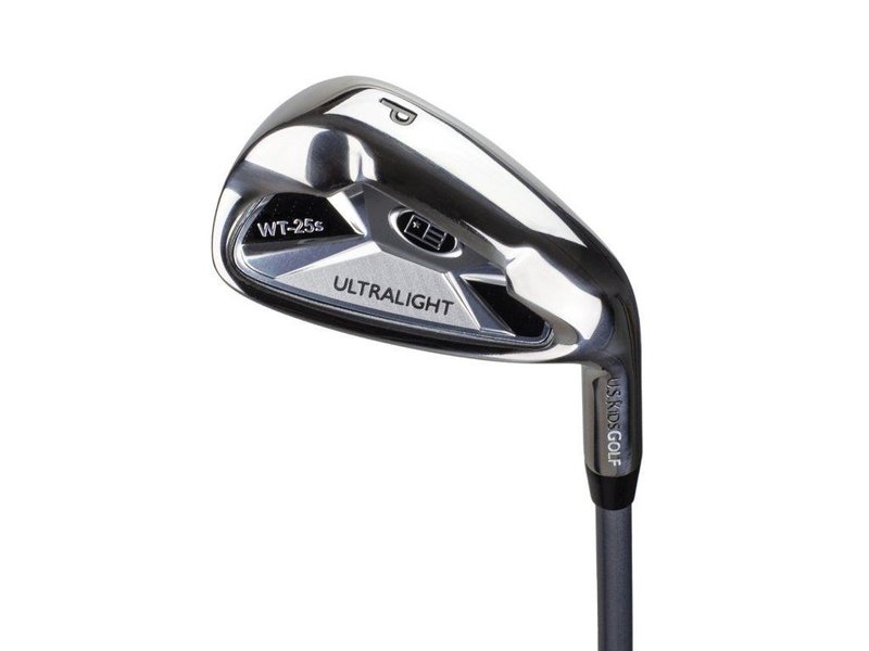U.S. Kids Golf UL45 (114cm) WT25-s 4-Club junior set de golf 2022, graphite + stand bag, gris/bleu