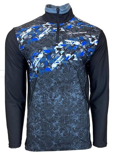 Tony Trevis sweatshirt homme, noir