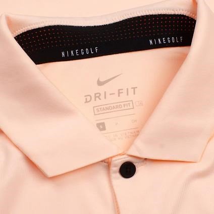 Nike Dry Vapor Stripe Graphic polo homme, crimson tint