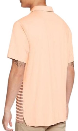 Nike Dry Vapor Stripe Graphic polo homme, crimson tint