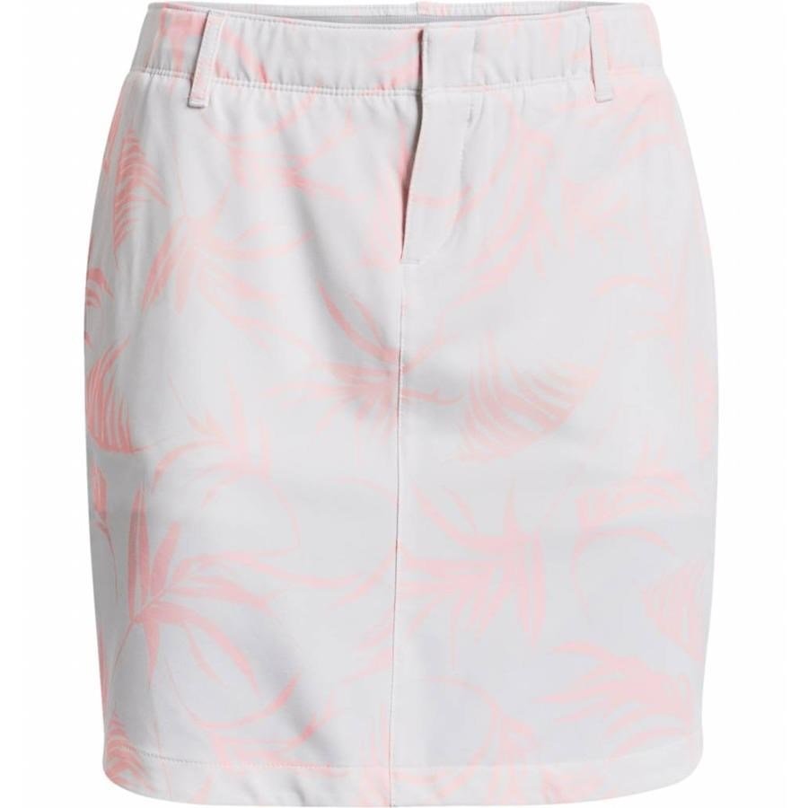 Under Armour Links Woven Printed jupe de golf femme, blanche