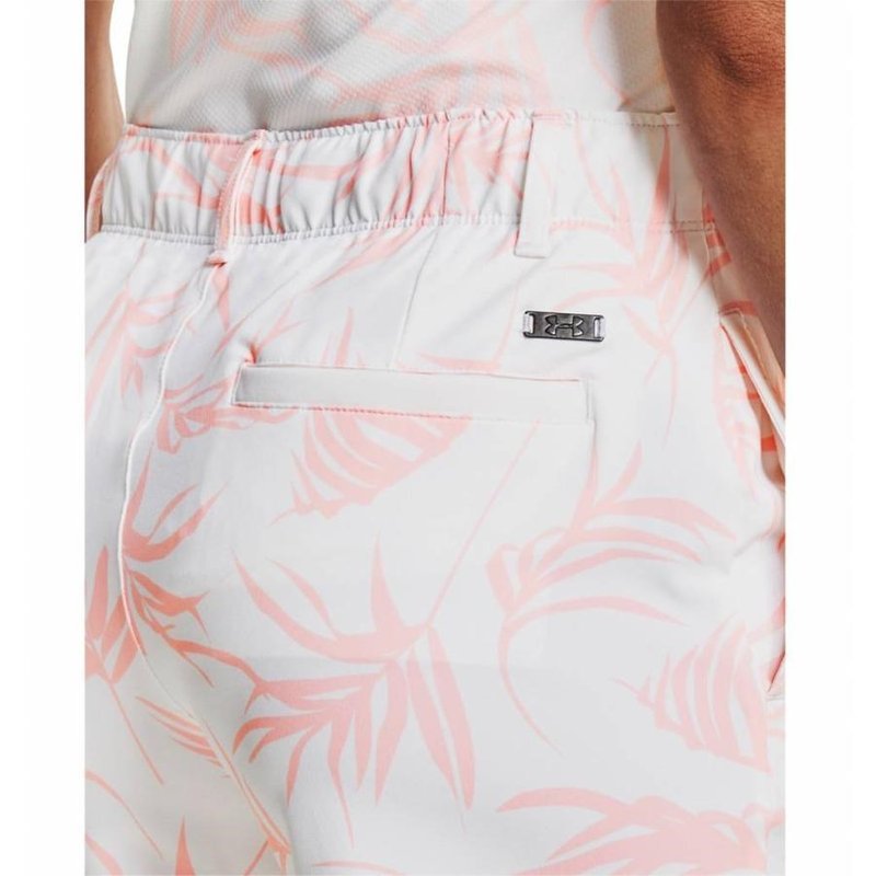 Under Armour Links Printed short femme, blanc
