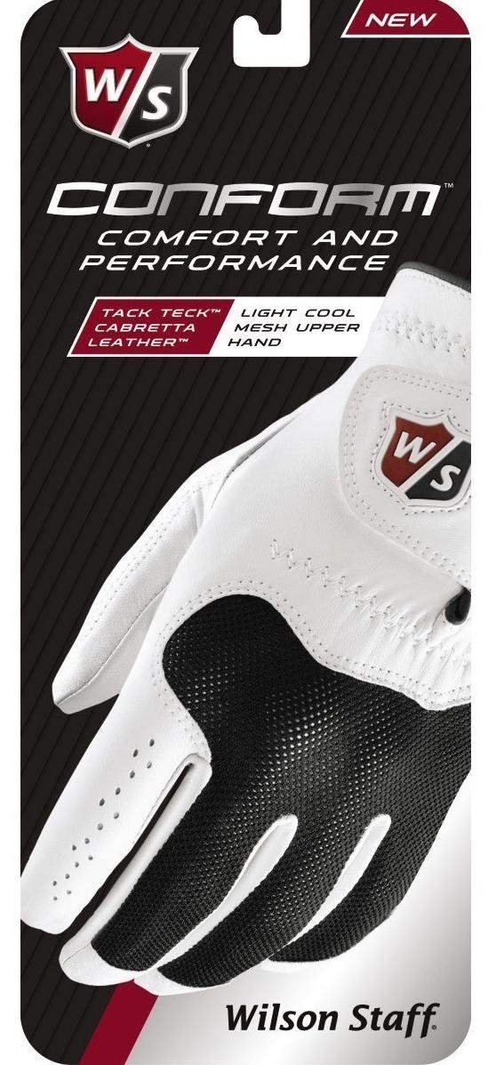 Wilson Wilson Staff Conform gant de golf homme, blanc