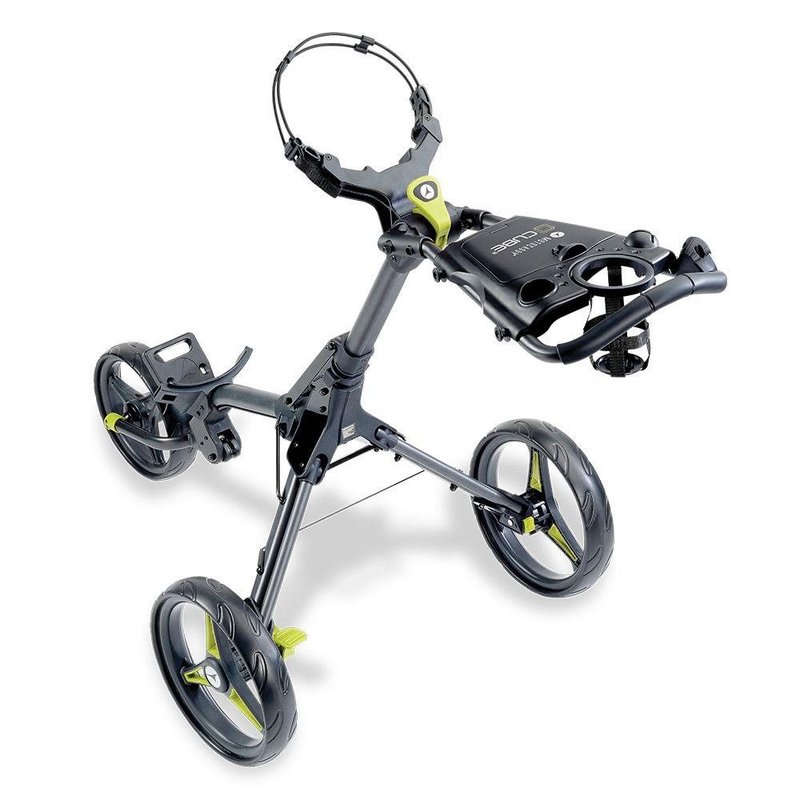 Motocaddy CUBE chariot manuel, graphite/lime