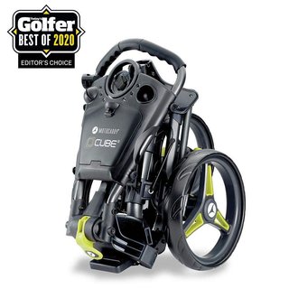 Motocaddy CUBE chariot manuel, graphite/lime