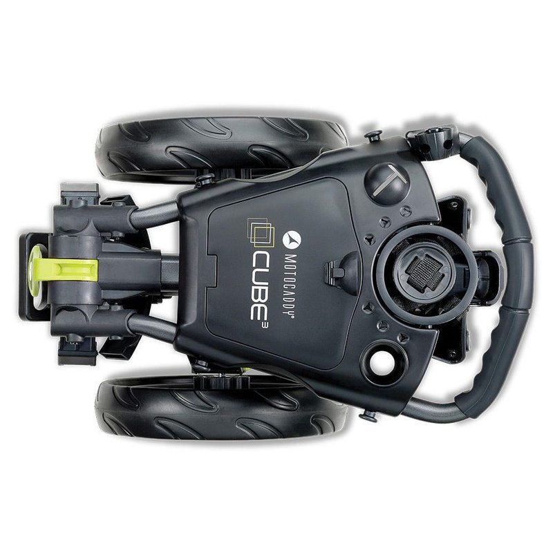 Motocaddy CUBE chariot manuel, graphite/lime