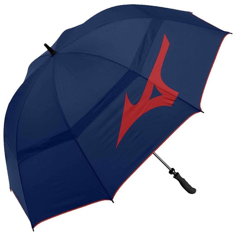 Mizuno Tour Twin Canopy parapluie 55", marine/rouge