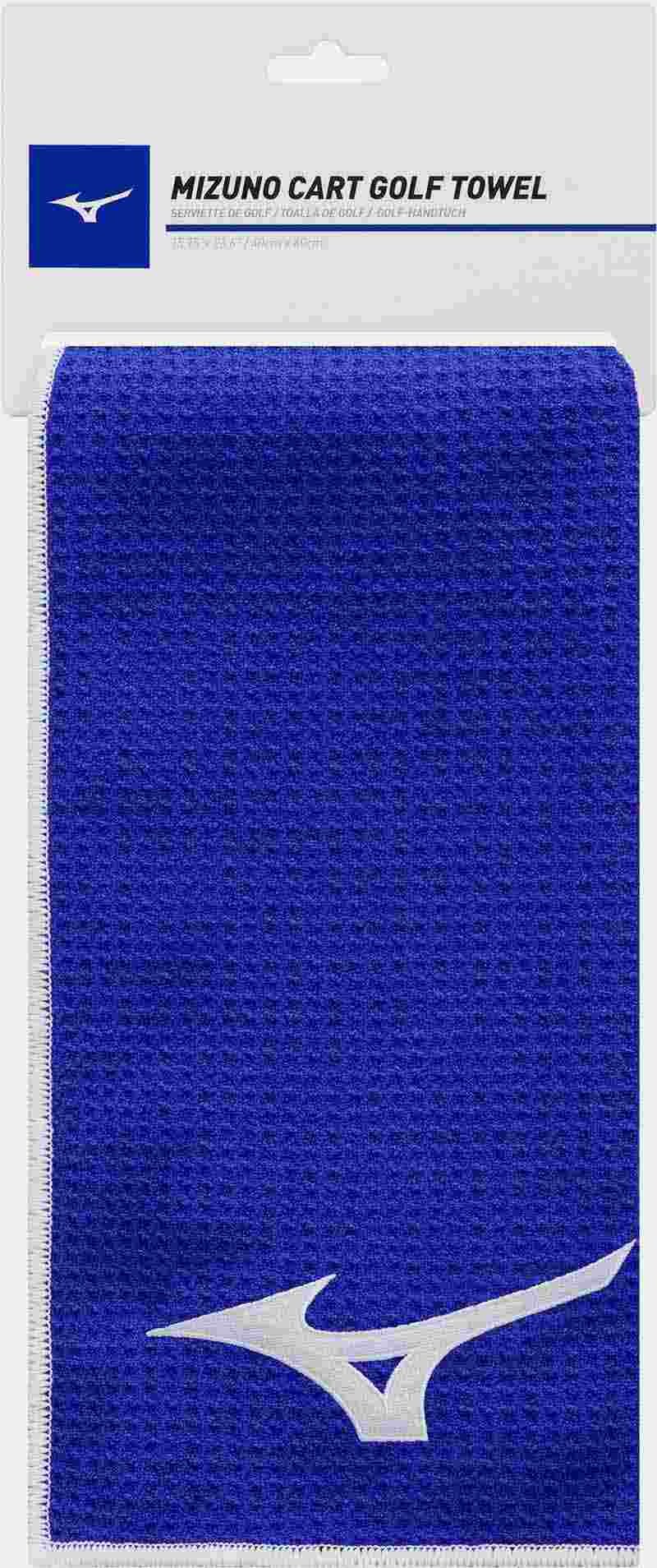 Mizuno Micro Fibre serviette de golf (40x60cm), bleu marine