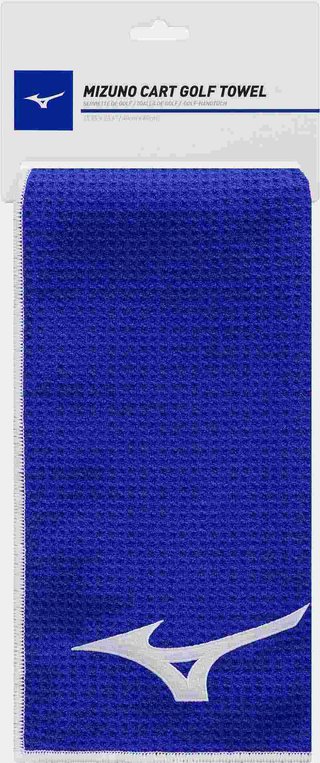 Mizuno Micro Fibre serviette de golf (40x60cm), bleu marine