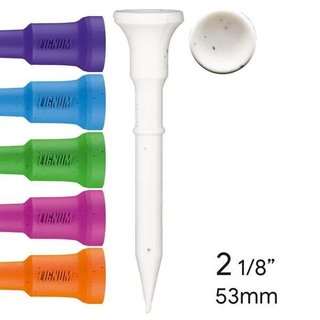 Lignum Tee 53mm (2 1/8") 16pack néon mix