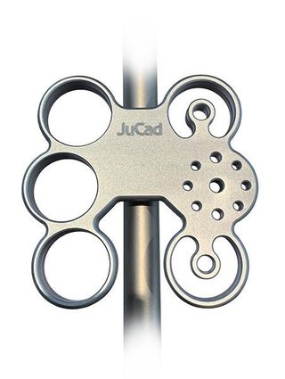 JuCad Tablet holder pour tous les chariots JuCad, titane