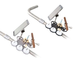 JuCad Tablet holder pour tous les chariots JuCad, titane