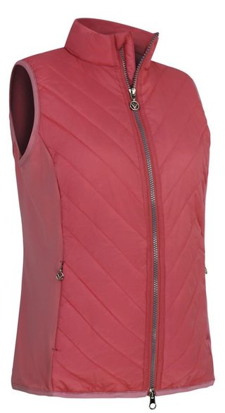 Callaway Lightweight Quilted veste femme, geranium