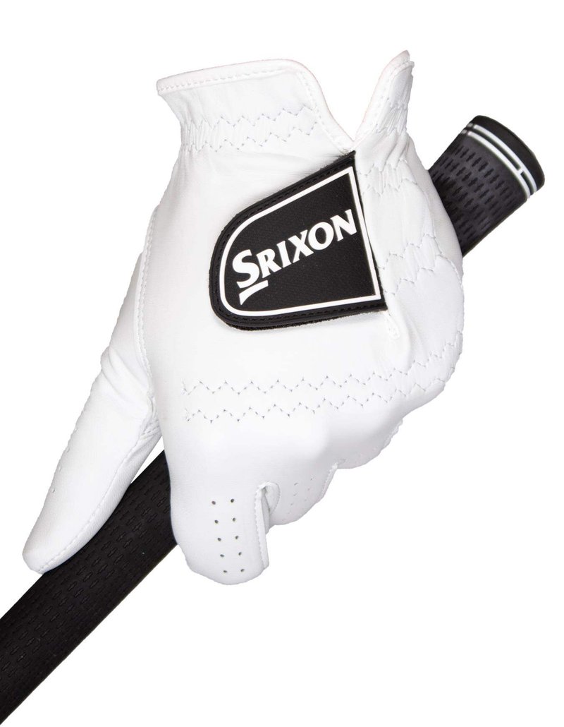Srixon Premium Cabretta Leather gant de golf homme, blanc