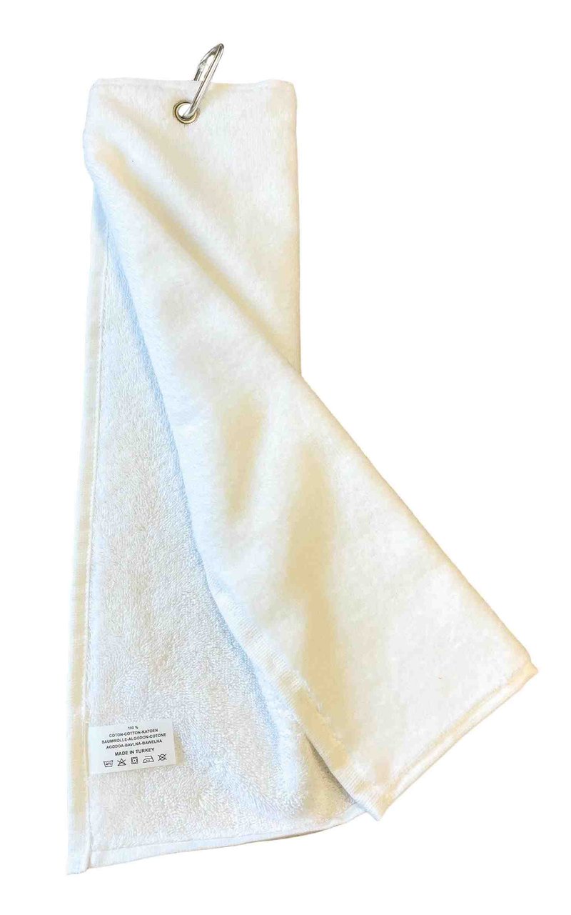 Ostatní OEM Trifold serviette de golf, blanche