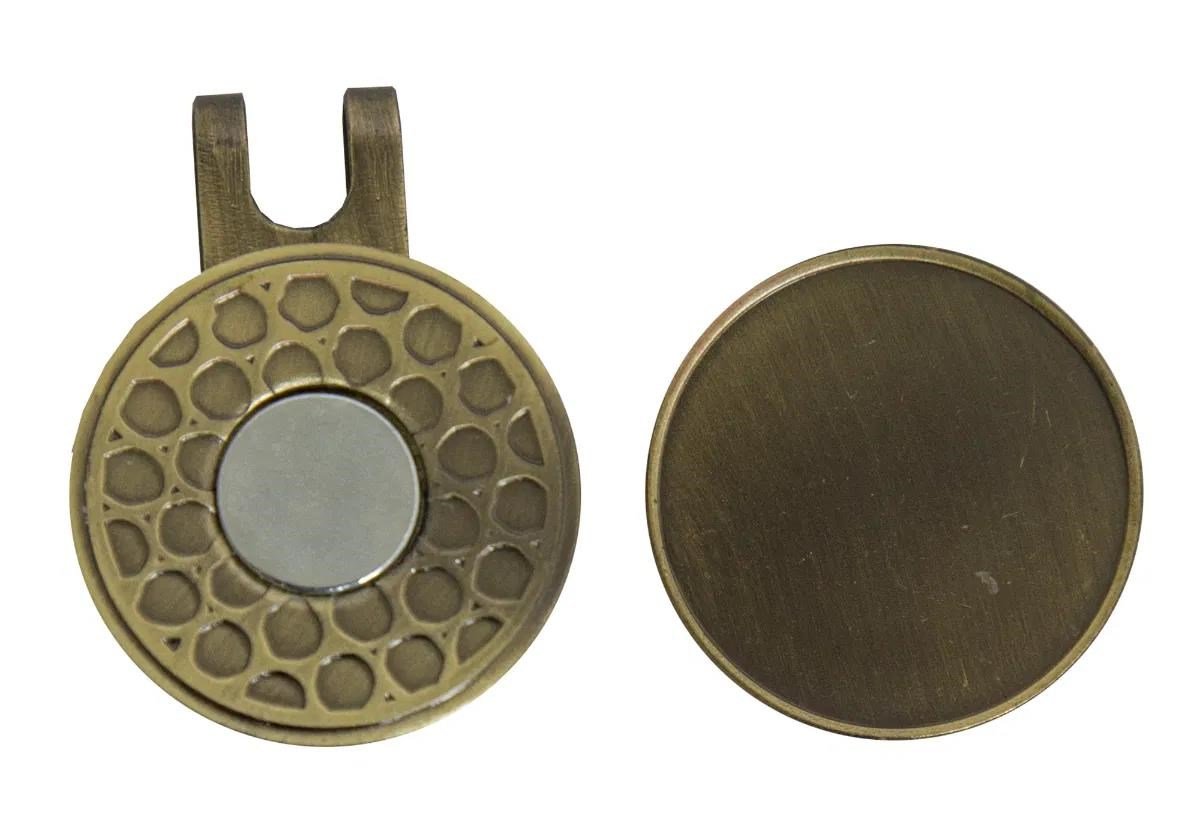 Longridge Deluxe Cap Clip et Marqueur de Balle, bronze