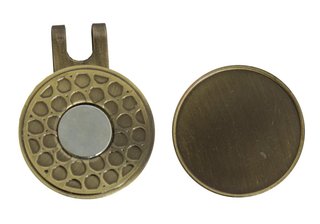 Longridge Deluxe Cap Clip et Marqueur de Balle, bronze