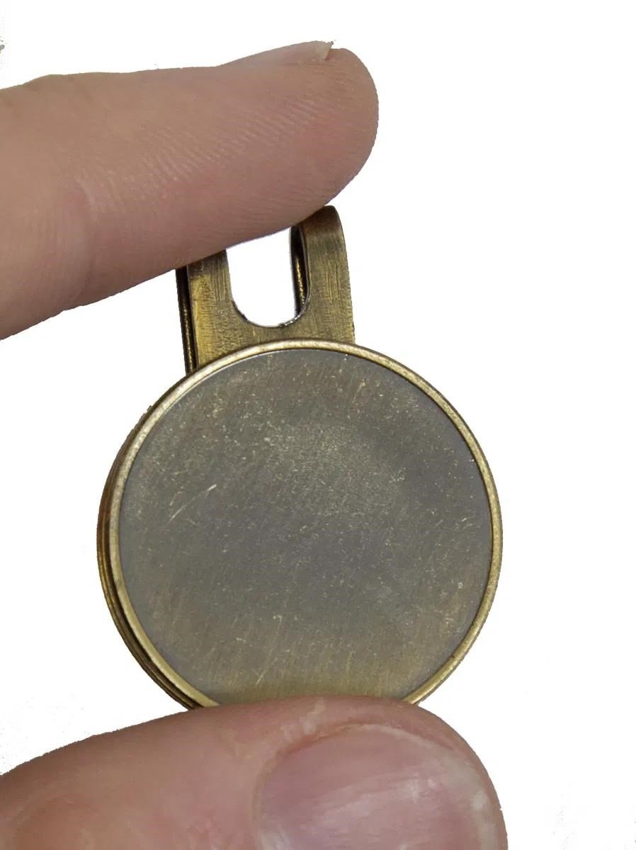 Longridge Deluxe Cap Clip et Marqueur de Balle, bronze