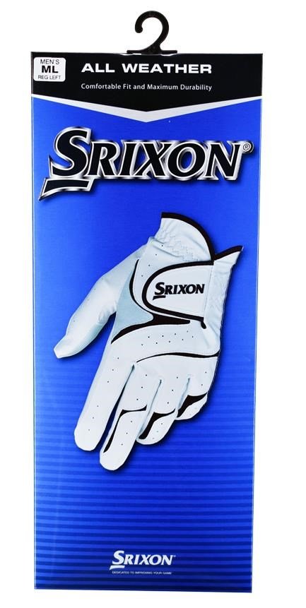 Srixon All Weather gant de golf homme, blanc