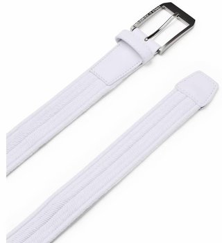 Under Armour Braided ceinture de golf homme, blanche