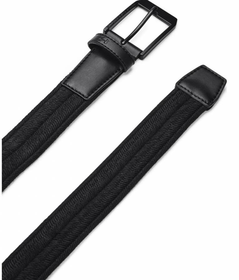 Under Armour Braided ceinture de golf homme, noir