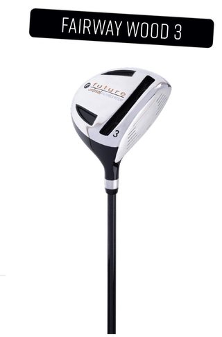 Spalding Future set de golf junior (130-140 cm), bleu
