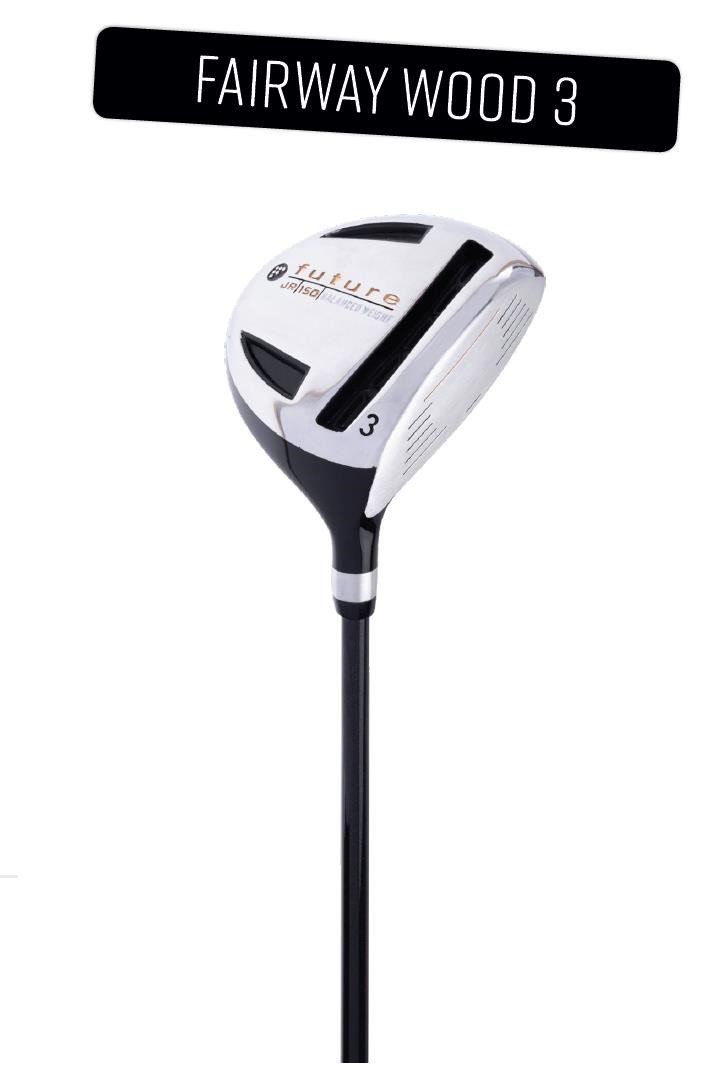 Spalding Future set de golf junior (130-140 cm), bleu