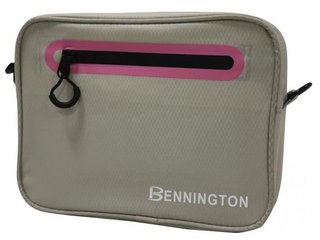 Bennington Pouch sac de golf, gris clair/rose