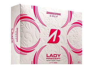 Bridgestone Lady Precept balles de golf femme, roses