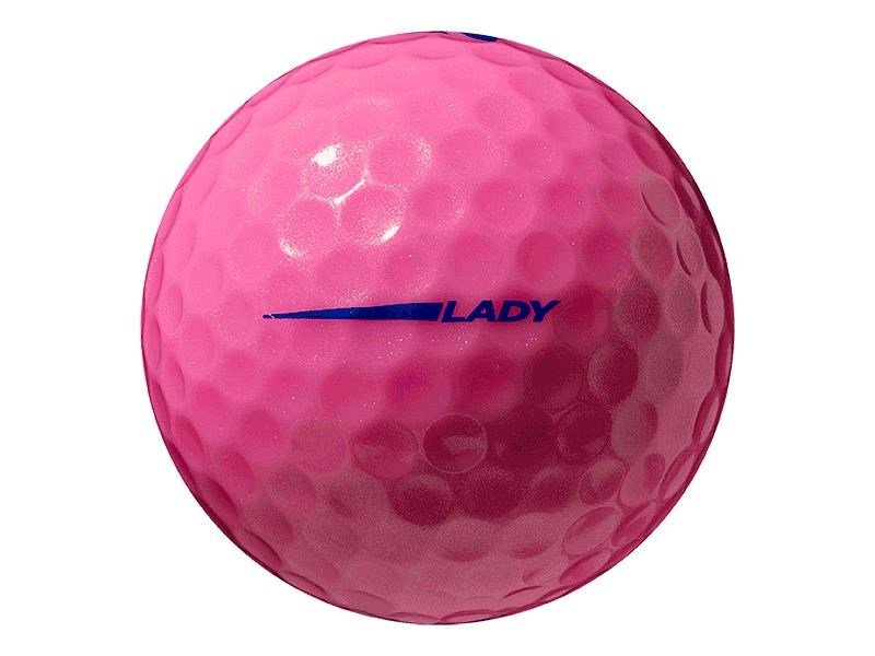 Bridgestone Lady Precept balles de golf femme, roses
