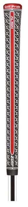 Golf Pride Z-Grip Cord Align grip MIDSIZE, noir/blanc/rouge