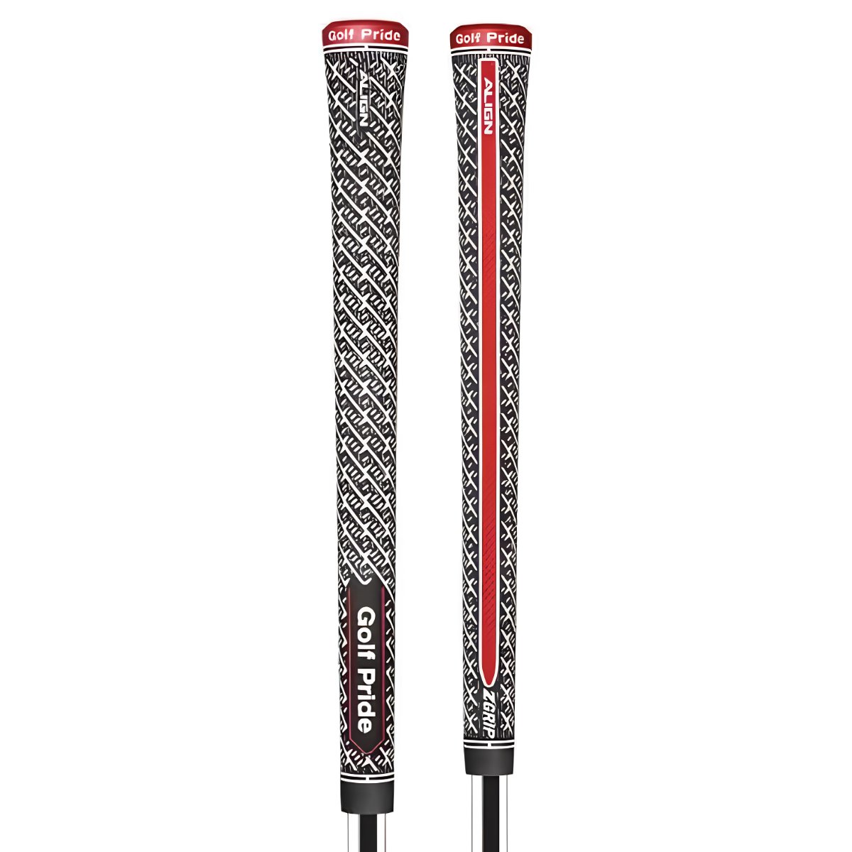 Golf Pride Z-Grip Cord Align grip MIDSIZE, noir/blanc/rouge