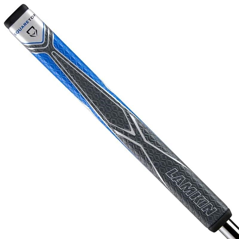 Lamkin SINKFIT PU Squaretop grip de putter, noir/bleu