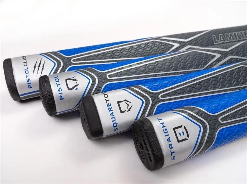 Lamkin SINKFIT PU Squaretop grip de putter, noir/bleu