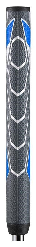 Lamkin SINKFIT PU Straight grip de putter, noir/bleu