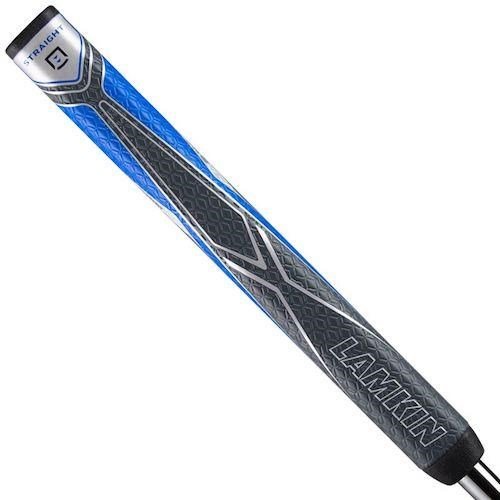 Lamkin SINKFIT PU Straight grip de putter, noir/bleu