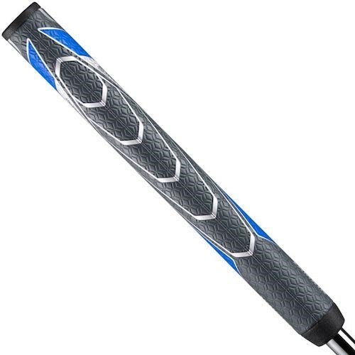 Lamkin SINKFIT PU Straight grip de putter, noir/bleu
