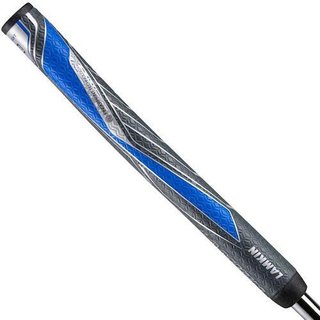 Lamkin SINKFIT PU Straight grip de putter, noir/bleu