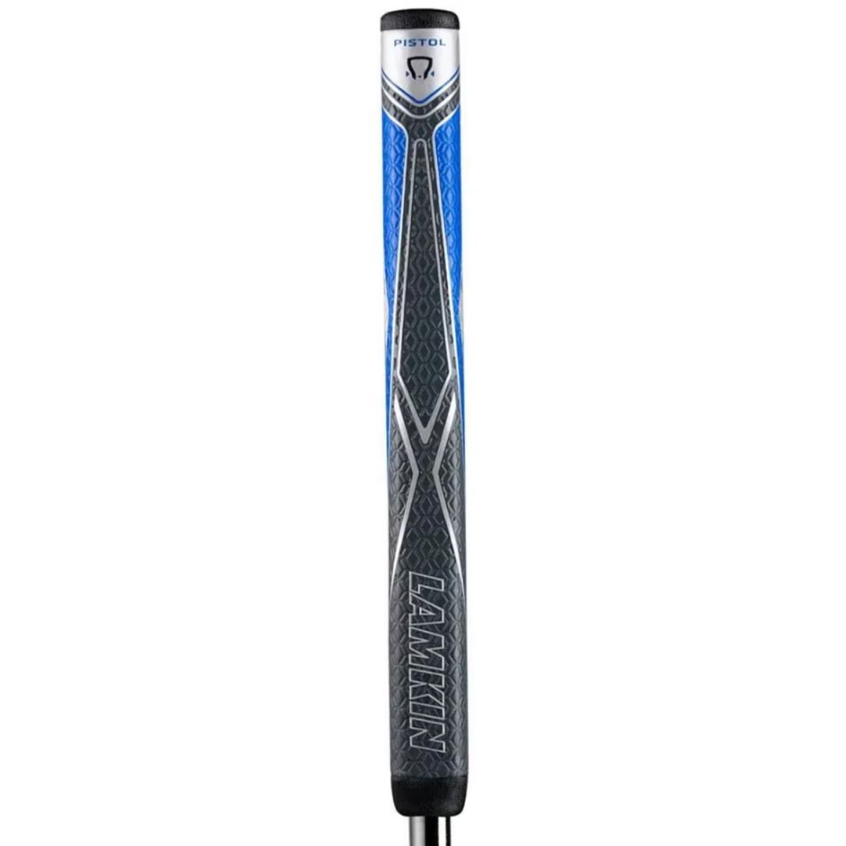 Lamkin SINKFIT PU Pistol grip de putter, noir/bleu