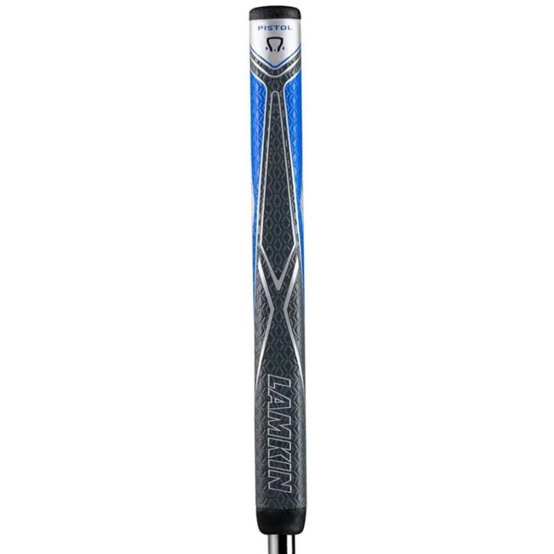 Lamkin SINKFIT PU Pistol grip de putter, noir/bleu