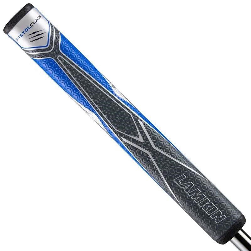 Lamkin Sink Fit PU Pistolclaw grip de putter, noir/bleu